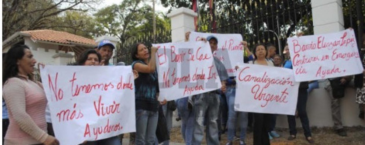 ¡Otra protesta! Gobernación del Táchira deja sin casa a 300 familias