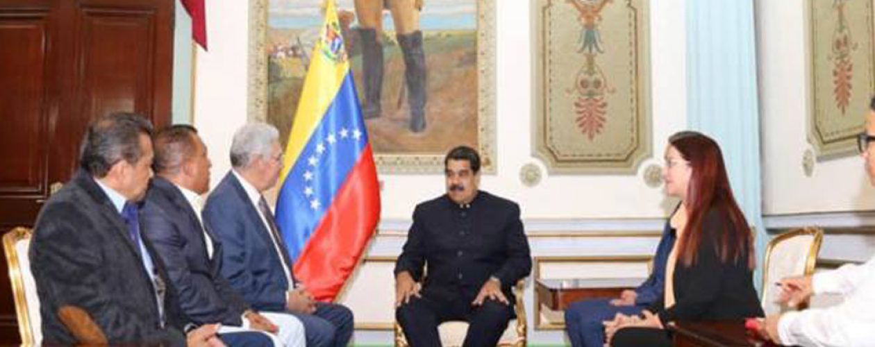 Maduro sostuvo reunión con gobernadores opositores