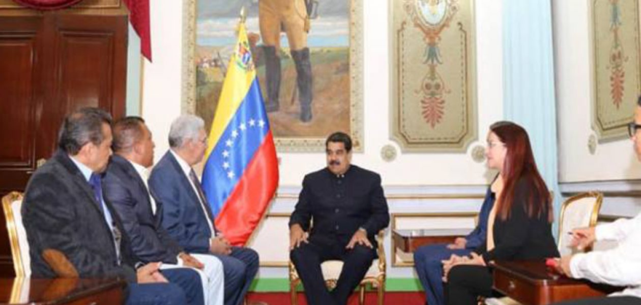 Maduro sostuvo reunión con gobernadores opositores