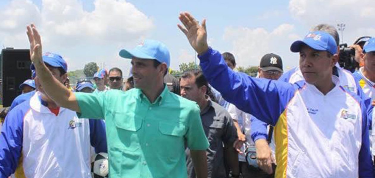 Henri Falcón anunció que Capriles será parte de su gabinete presidencial