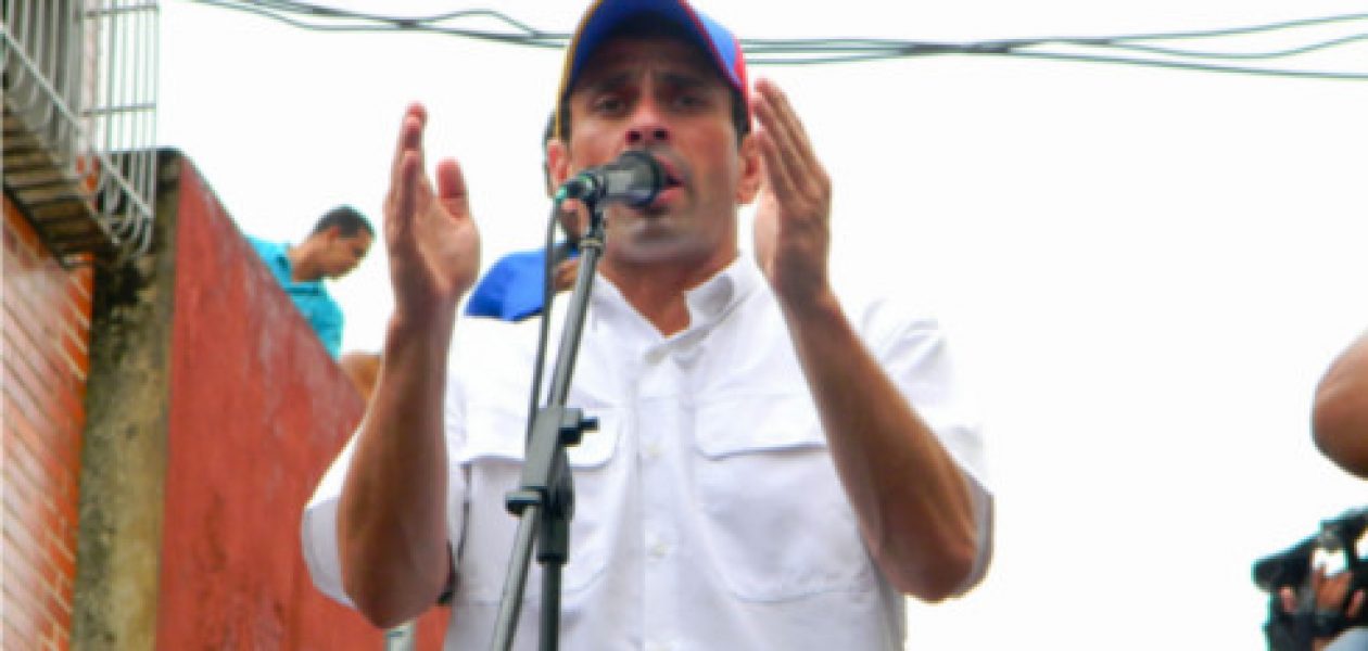 Henrique Capriles revela afección de salud