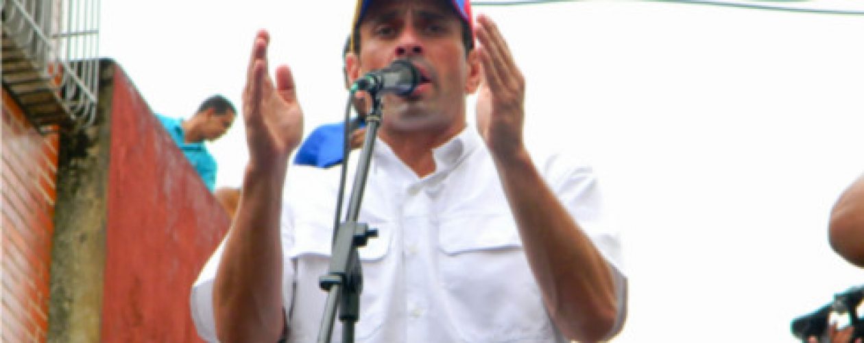 Henrique Capriles revela afección de salud