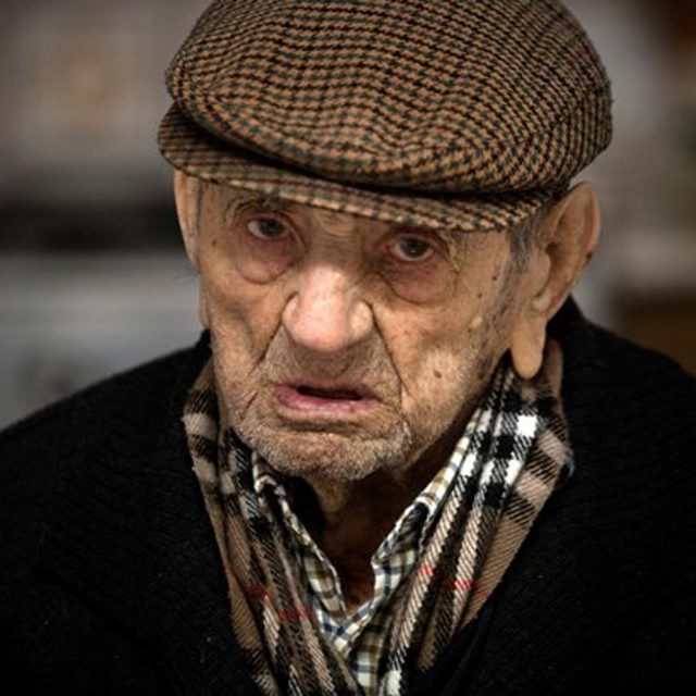 El hombre más viejo del mundo es un español de 112 años
