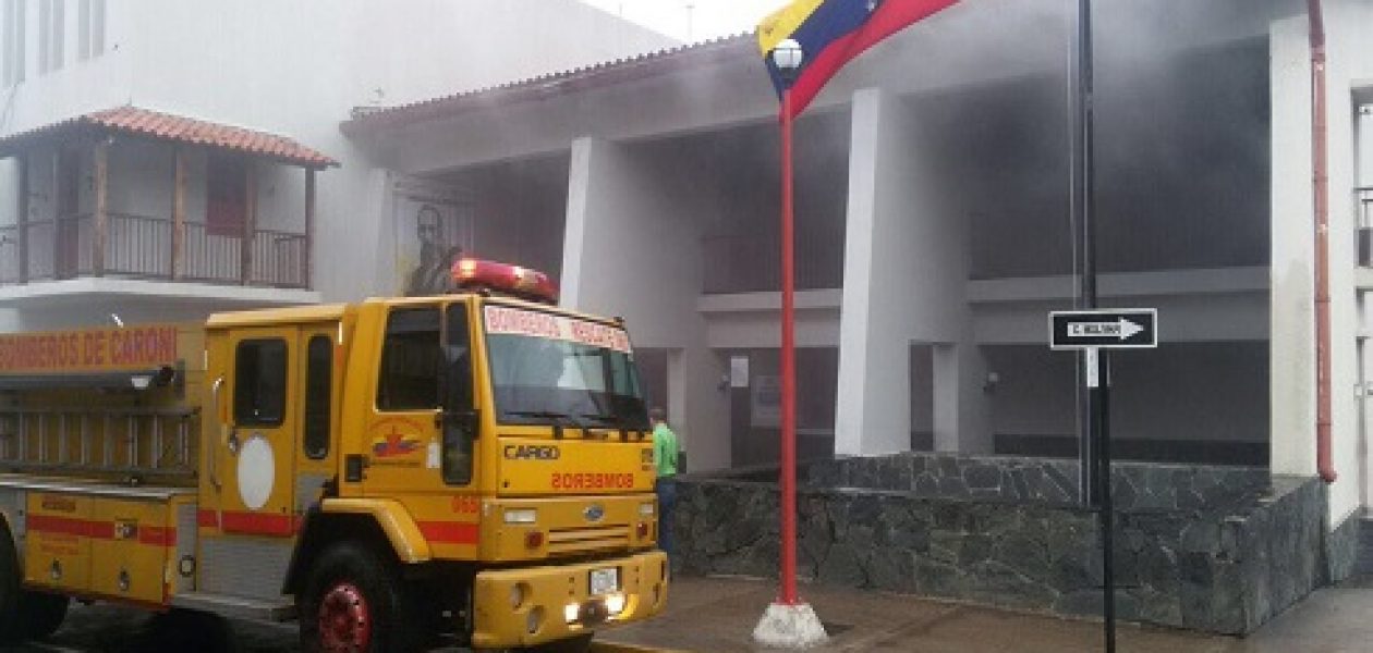 Incendio en la Alcaldía de Caroní consume dos oficinas