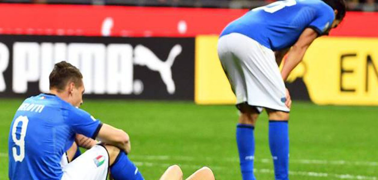 Suecia deja a Italia fuera del Mundial luego de 60 años