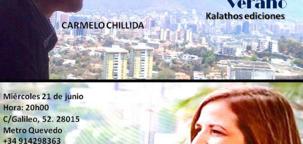 Kalathos invita al encuentro “Poesía de ida y vuelta” con Lena Yau y Carmelo Chillida