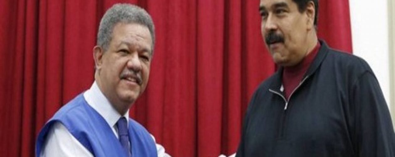 Leonel Fernández se reunió con Maduro en Miraflores