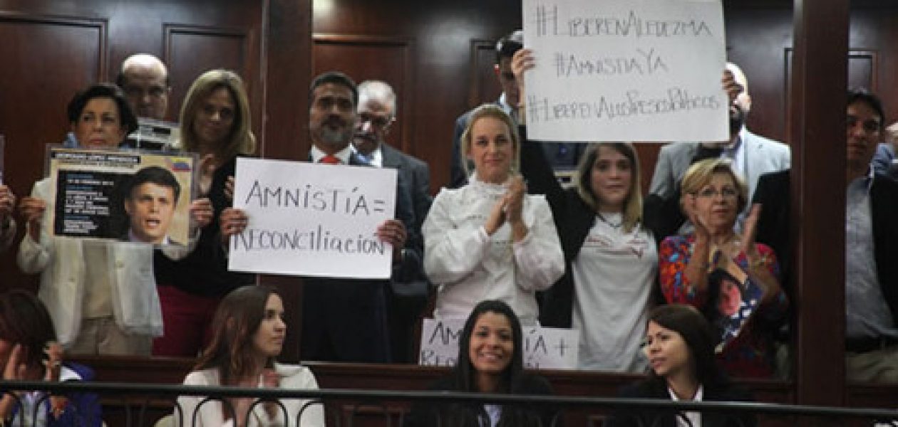 AN aprueba Ley de Amnistía para liberar a presos políticos
