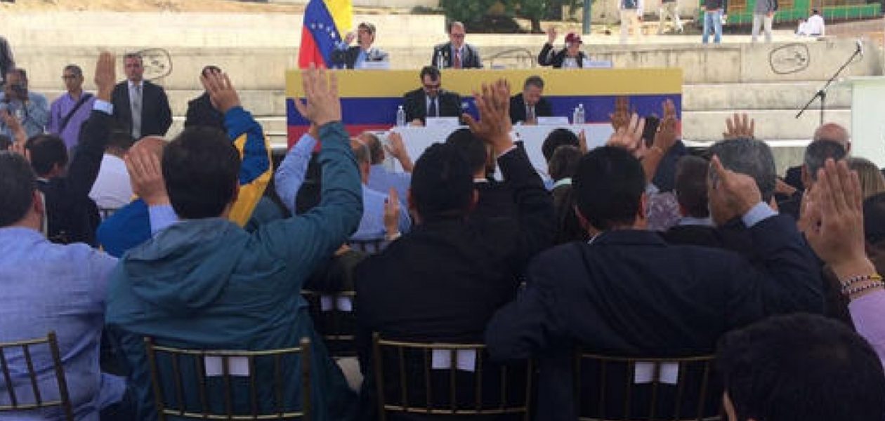 Asamblea Nacional aprobó desde Petare la Ley de Barrios