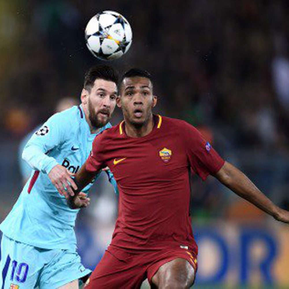 La Roma eliminó al Barcelona de la Liga de Campeones