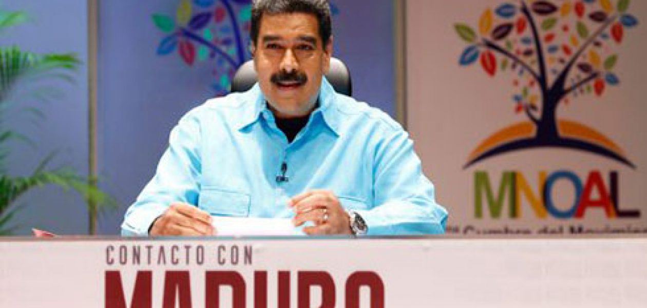 Maduro anuncia “grandes movilizaciones” para el 16S