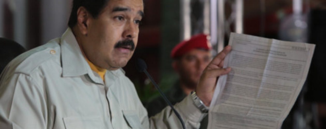«Maduro debe negociar con la Asamblea Nacional»