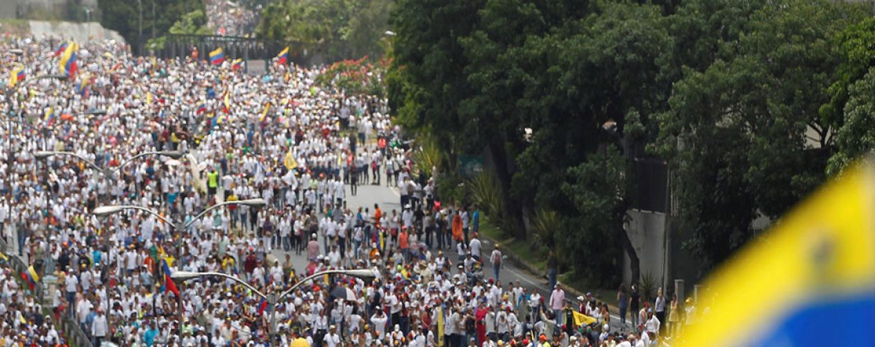 MUD realiza marcha “Conciencia Metro a Metro” este jueves