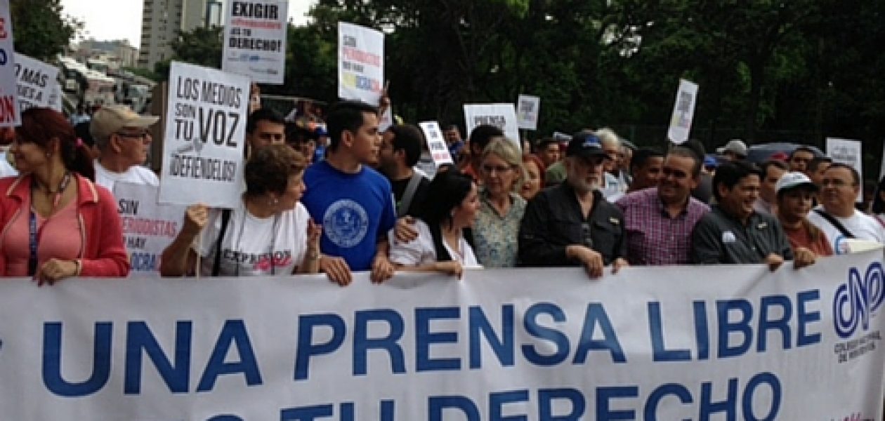 Así se llevó a cabo la marcha por la libertad de prensa