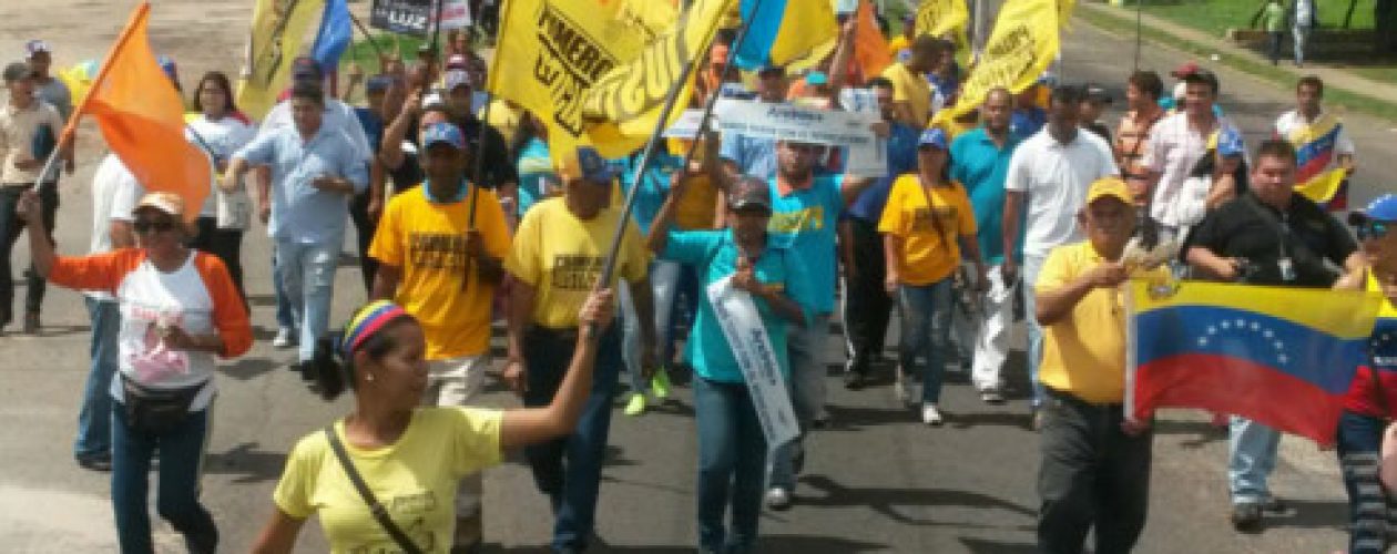 Marcha de la MUD mantiene presión en la calle por el revocatorio