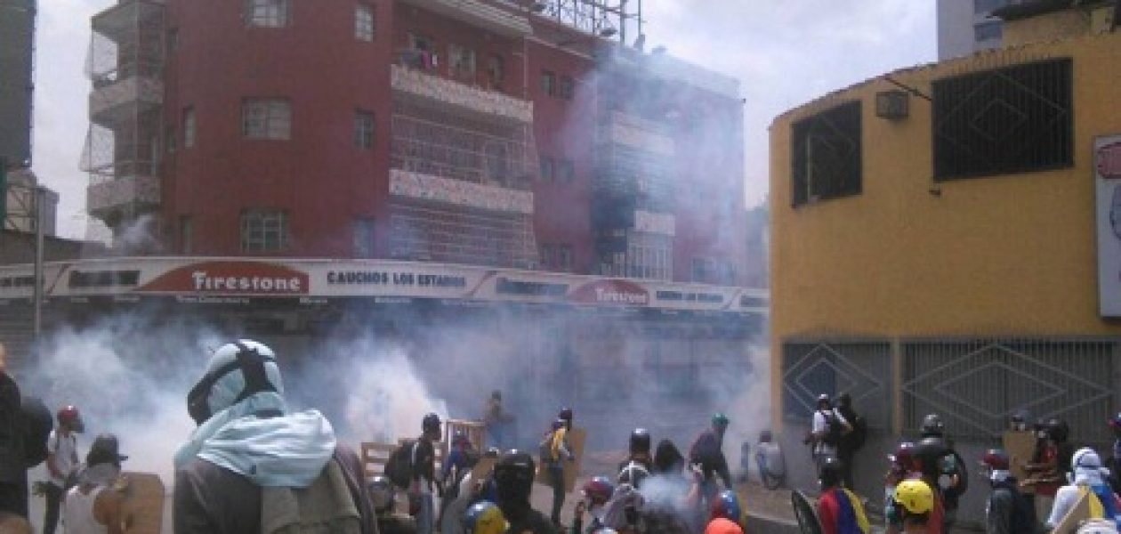 Marcha de la salud en Caracas fue reprimida por organismos de seguridad