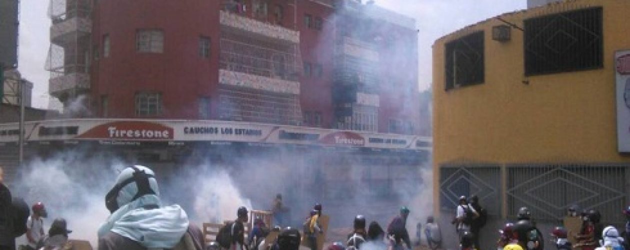 Marcha de la salud en Caracas fue reprimida por organismos de seguridad