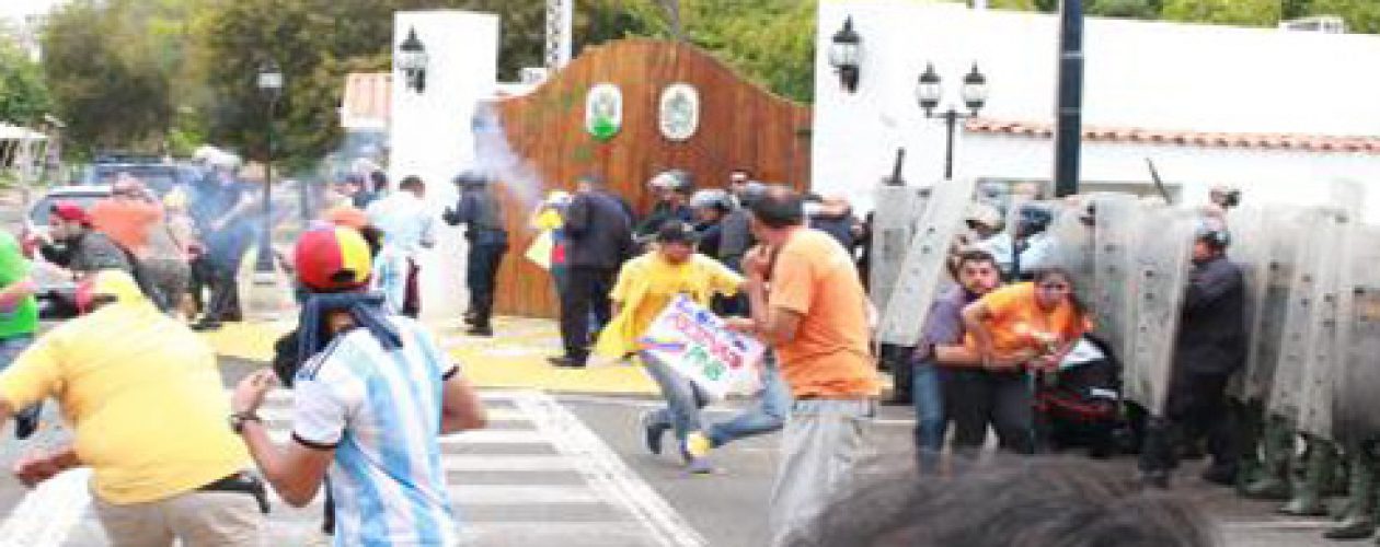 Marcha del 10 de abril en Maracaibo termina en represión