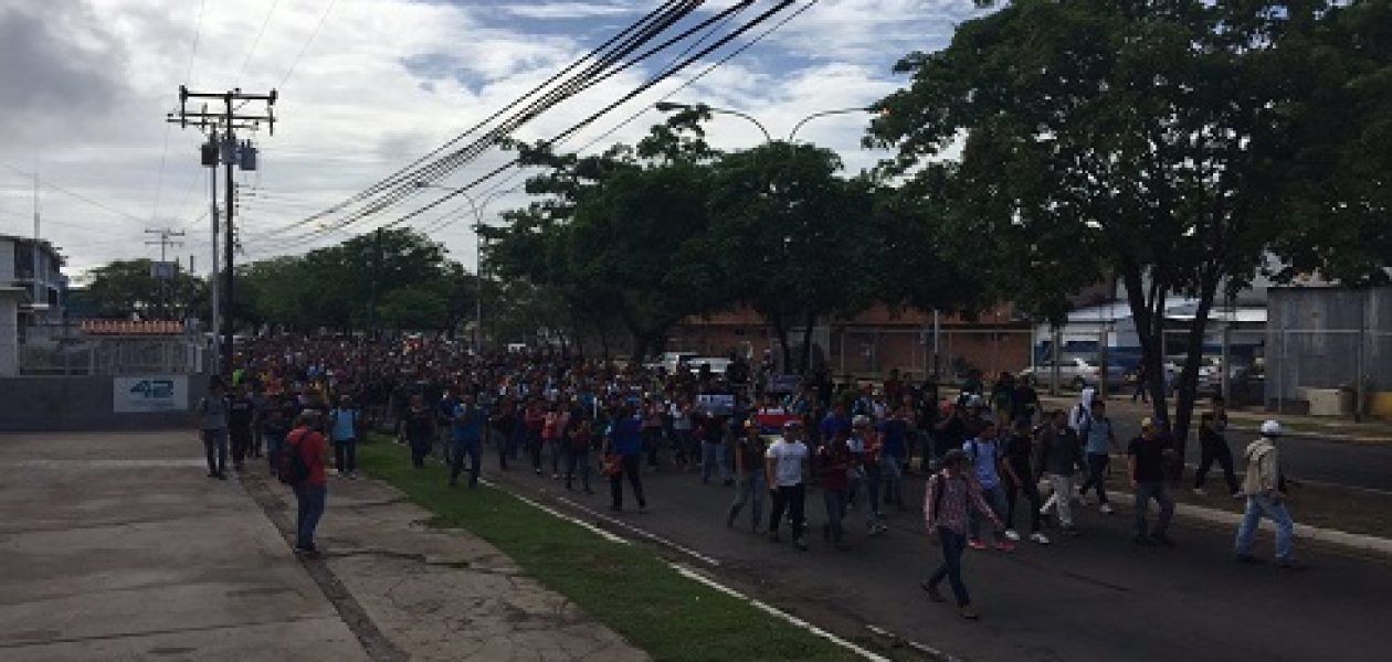 Convocan a marcha a la UDO Bolívar en rechazo a la represión