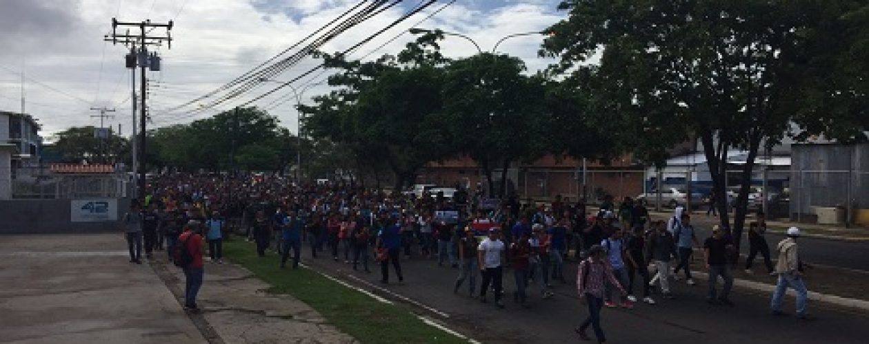 Convocan a marcha a la UDO Bolívar en rechazo a la represión