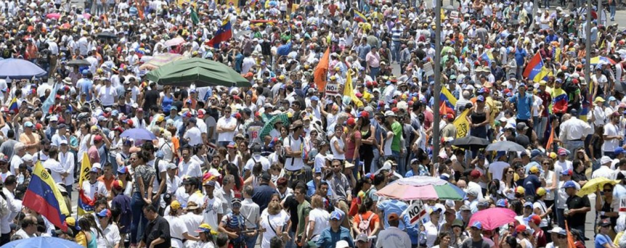 ¿Qué se siente participar en las marchas en Venezuela?