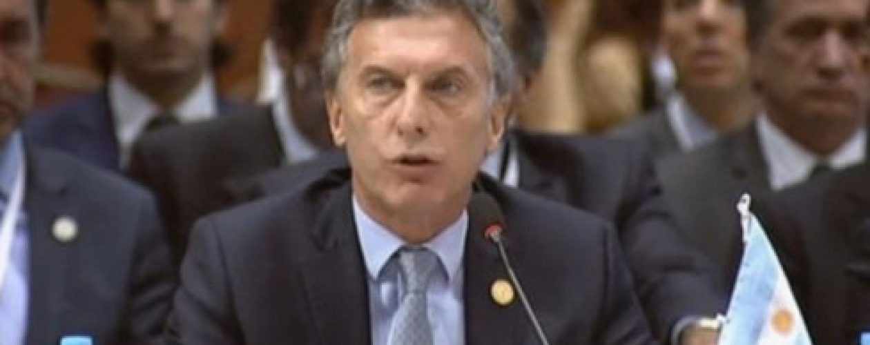 Mercosur: Macri pide la liberación de los presos políticos