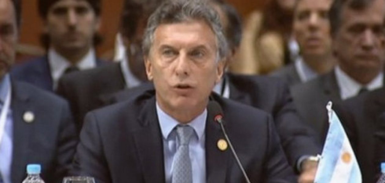 Mercosur: Macri pide la liberación de los presos políticos