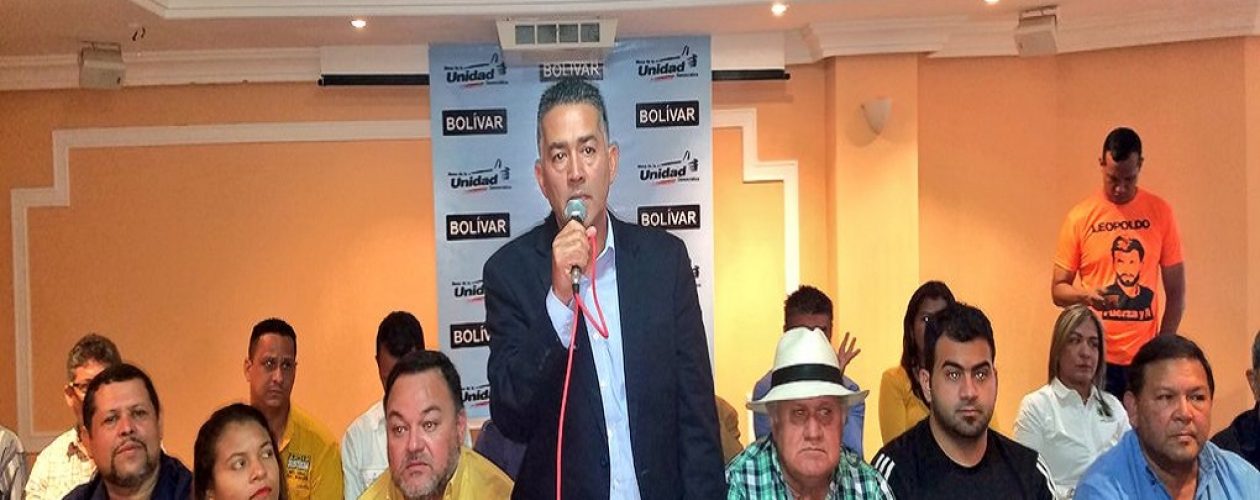 Mesa de la Unidad cambia su estructura en Bolívar