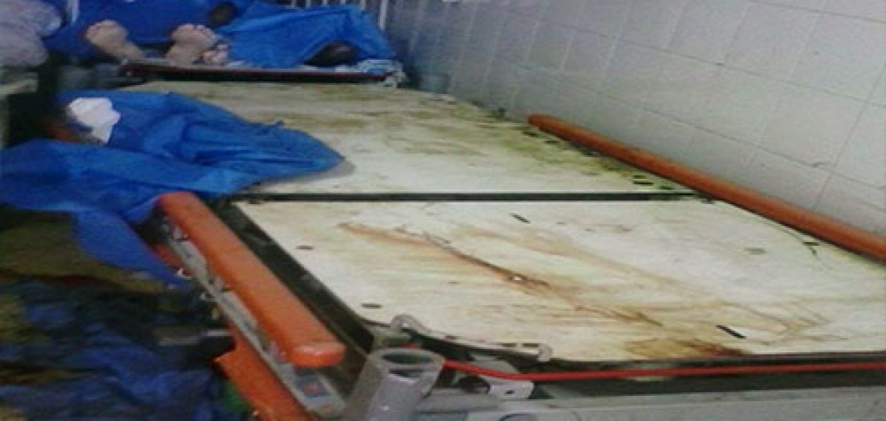 Crisis por situación de cuerpos en la morgue del Hospital Vargas