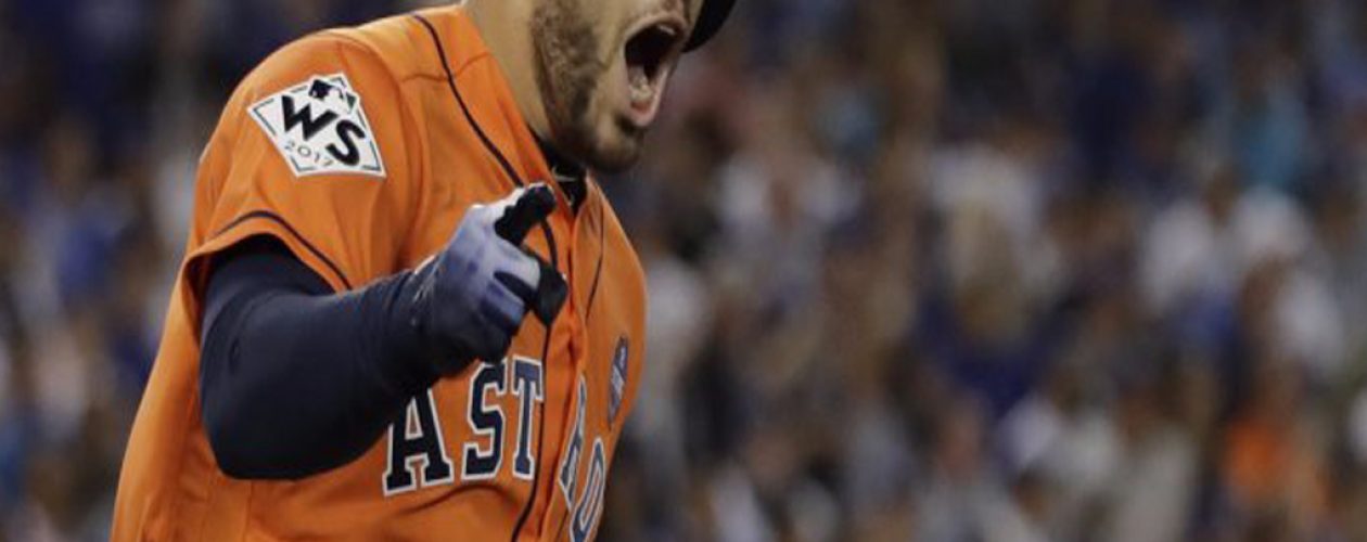 EL MVP de la Serie Mundial es George Springer