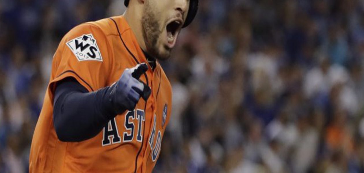 EL MVP de la Serie Mundial es George Springer