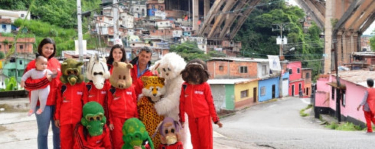 “El Puentecito”  le pelea los niños al delito