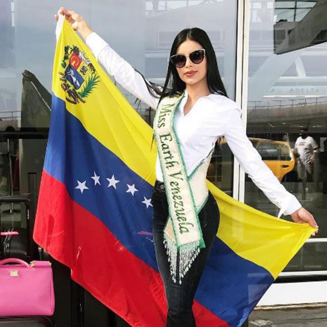 Ninoska Vásquez ya está en Filipinas para el Miss Earth 2017