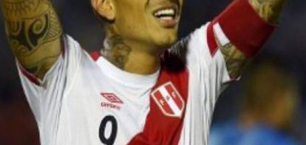 Paolo Guerrero se perderá el mundial de Rusia por dar positivo en cocaína