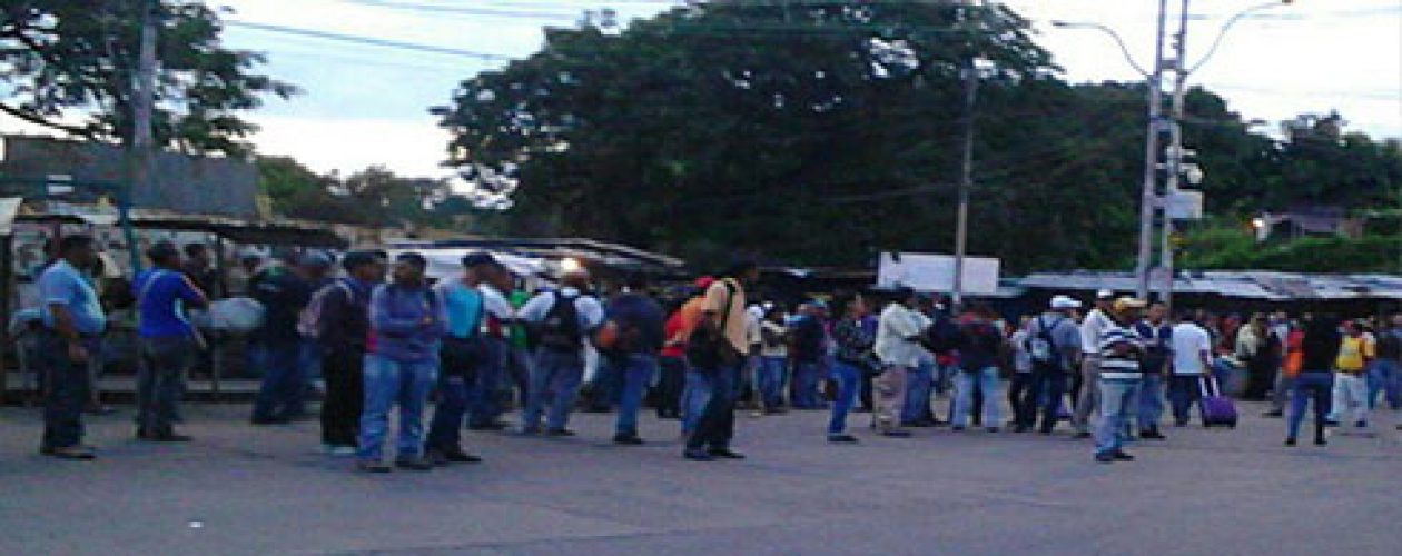 Paro de transporte en Ocumare del Tuy por inseguridad