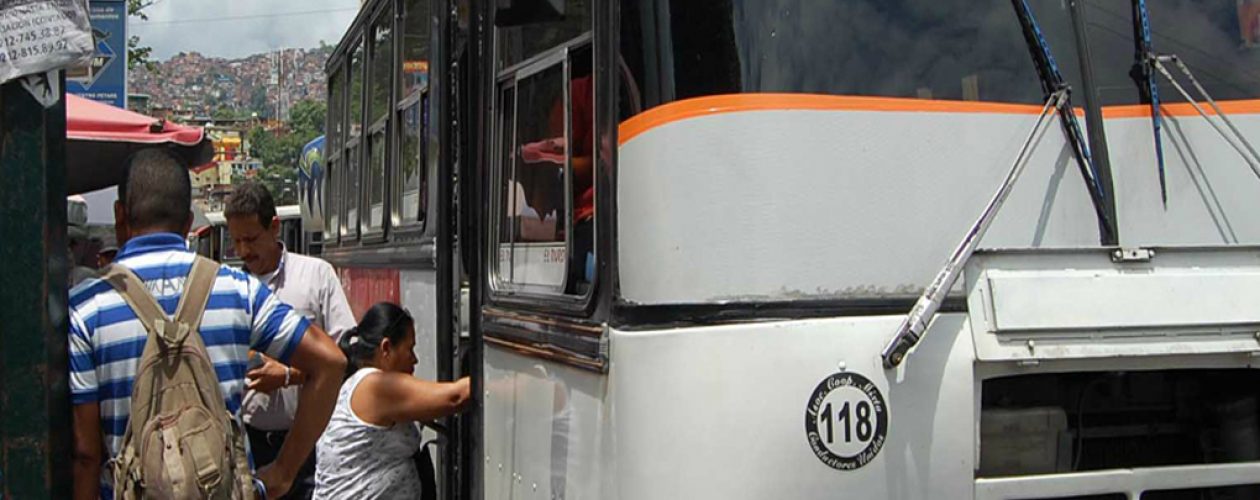 Anuncian paro de transporte en Caracas a partir del miércoles 19 de julio