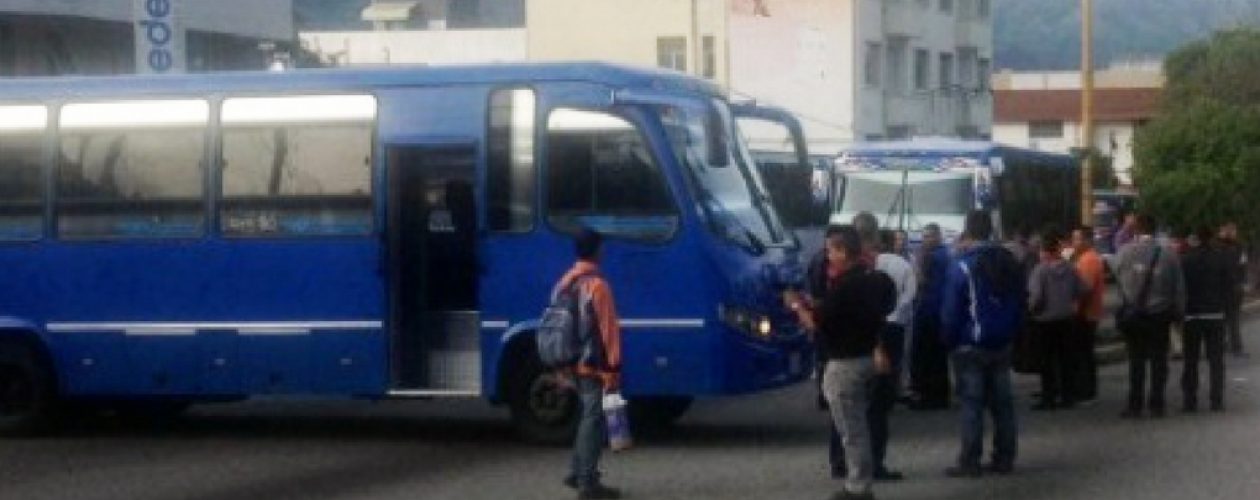 Paro de transporte en Mérida en exigencia de aumento del pasaje