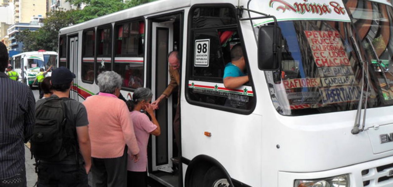 Chavistas amplían tentáculos y lanzan operativo para regular el cobro del pasaje en Caracas