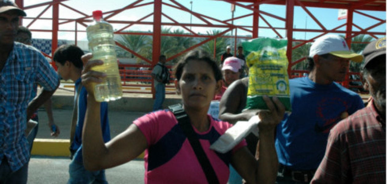 Protesta en Pdval de Guayana por falta de comida