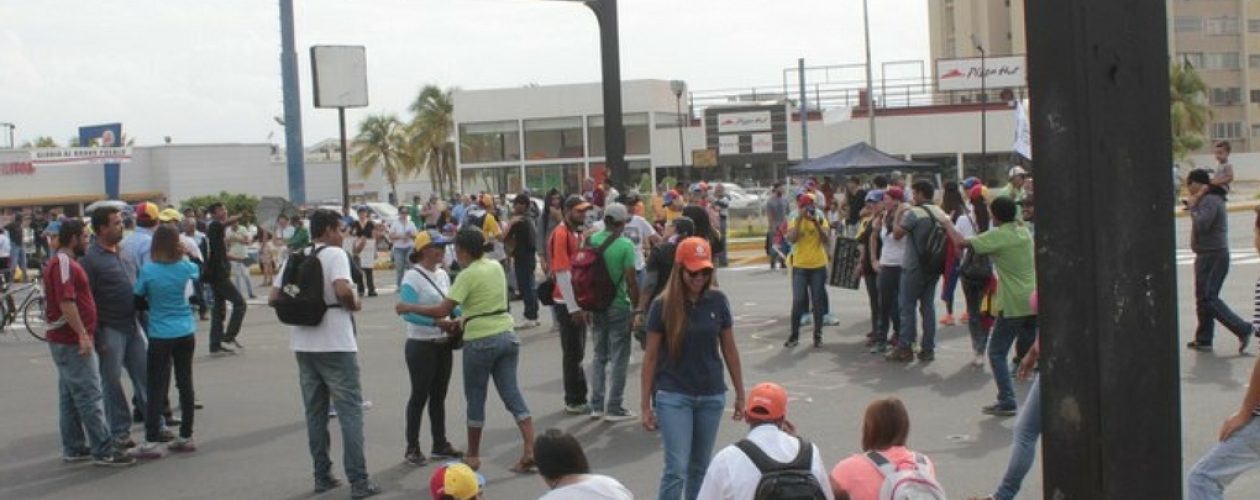 Plantón Maracaibo contra de la Constituyente colapsa la ciudad