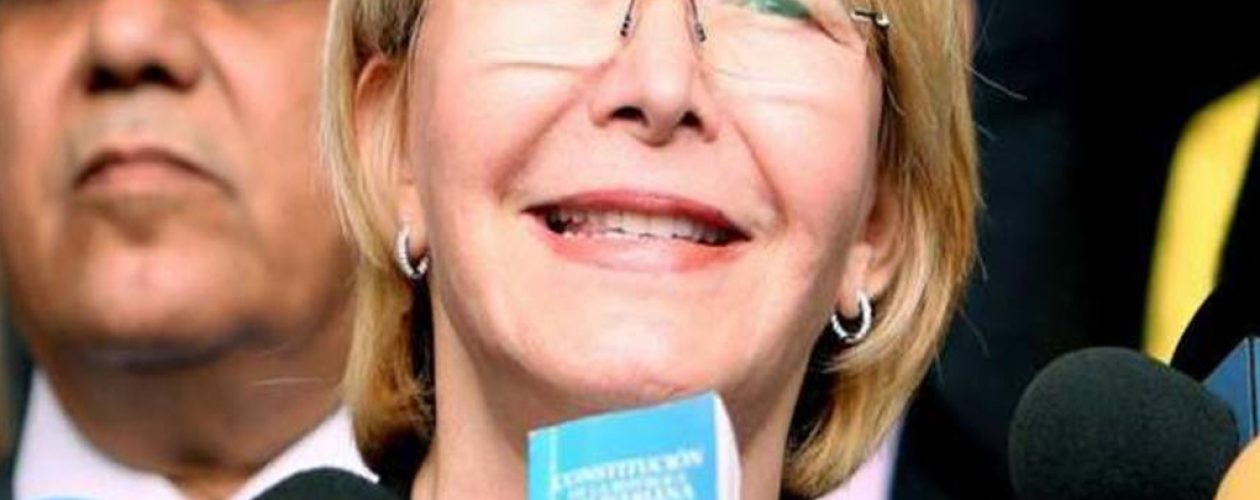 Luisa Ortega Díaz: “Golpe de Estado del TSJ es más grotesco que el de Carmona”