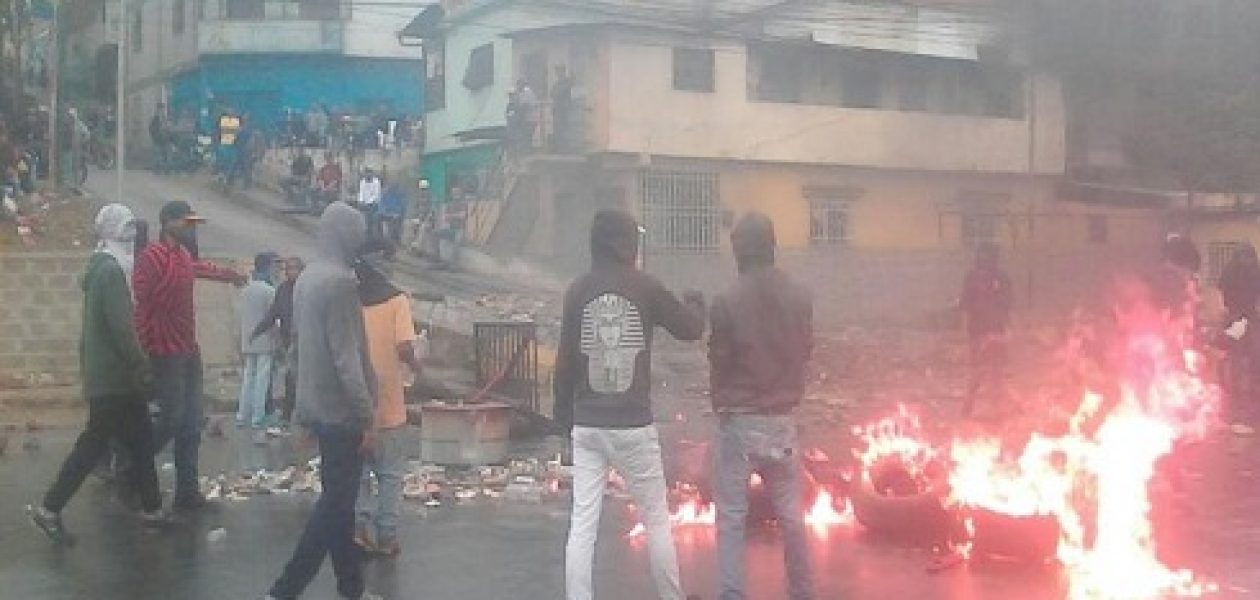 Protesta en Los Teques fue reprimida por la Guardia Nacional