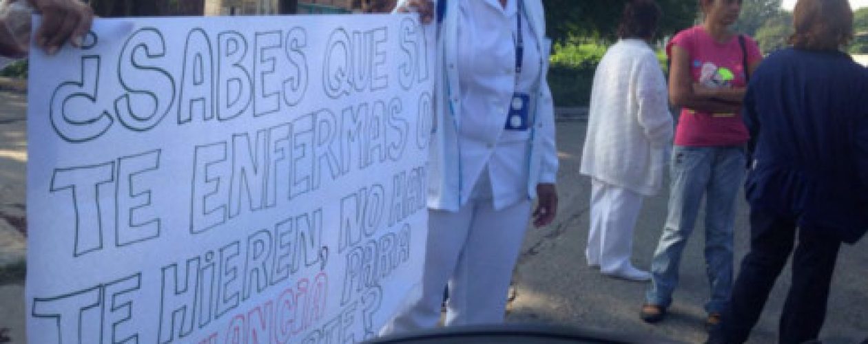 Médicos protestan el en IVSS de Yagua por inseguridad