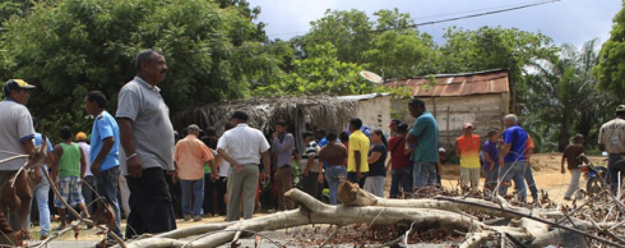 Protesta por comida en Zulia ¡Se cansaron del hambre!