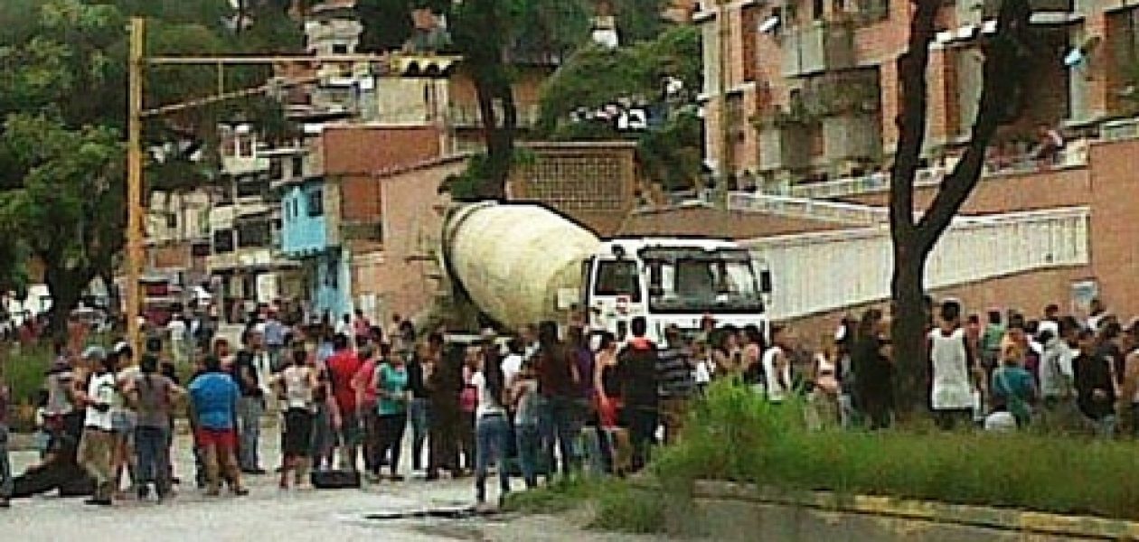 En el Valle protestan porque los Clap no les ha llevado comida