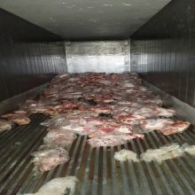Luego de protestas por pernil navideño incautan 4 mil kilos de porcino