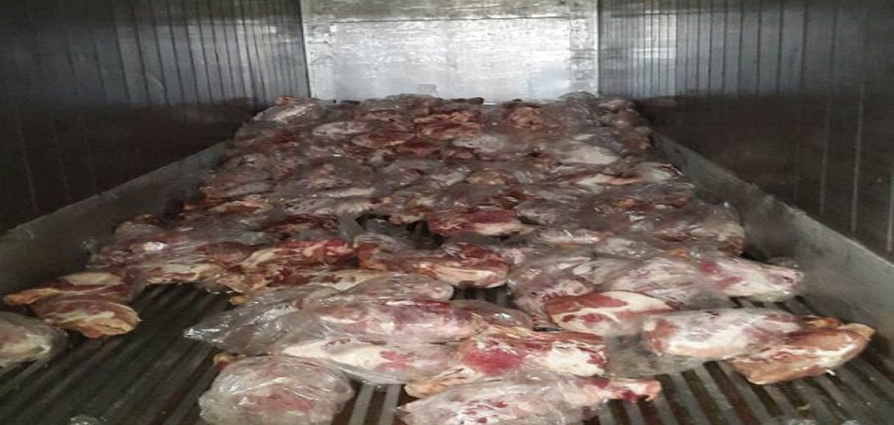 Luego de protestas por pernil navideño incautan 4 mil kilos de porcino
