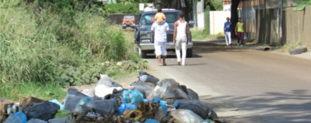 En la zona rural de Puerto La Cruz viven entre la basura