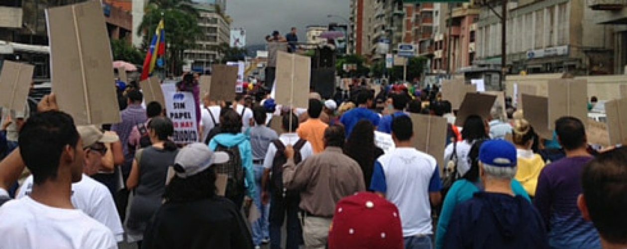 Estos son los puntos de concentración de la marcha de la MUD al CNE