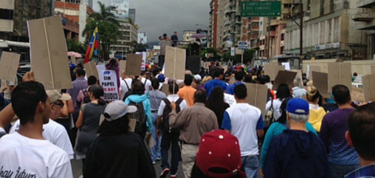 Estos son los puntos de concentración de la marcha de la MUD al CNE